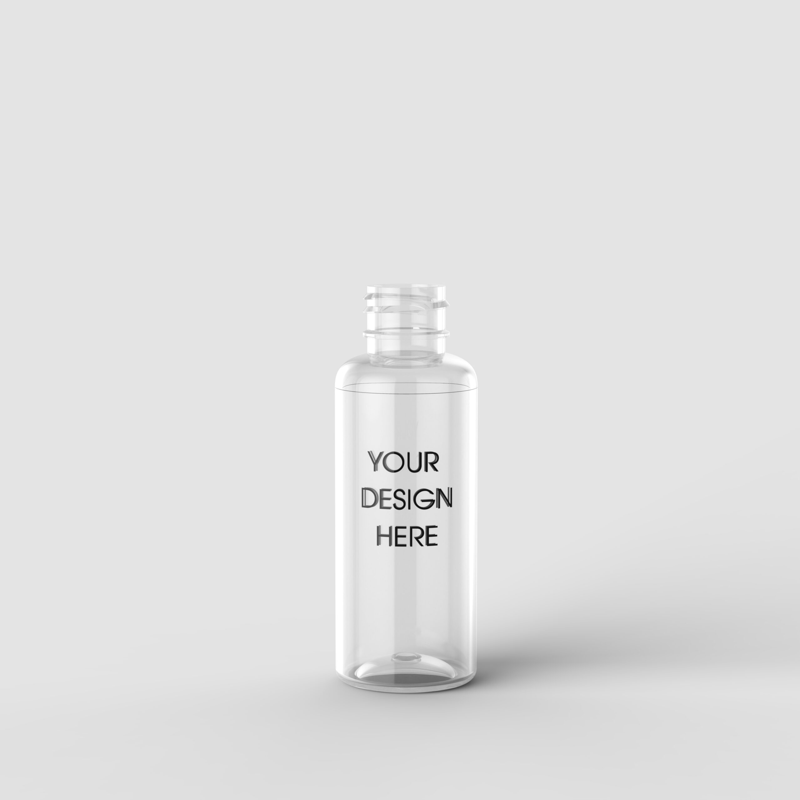 60ML - Bullet PET Bottle - M0433T - 20-410