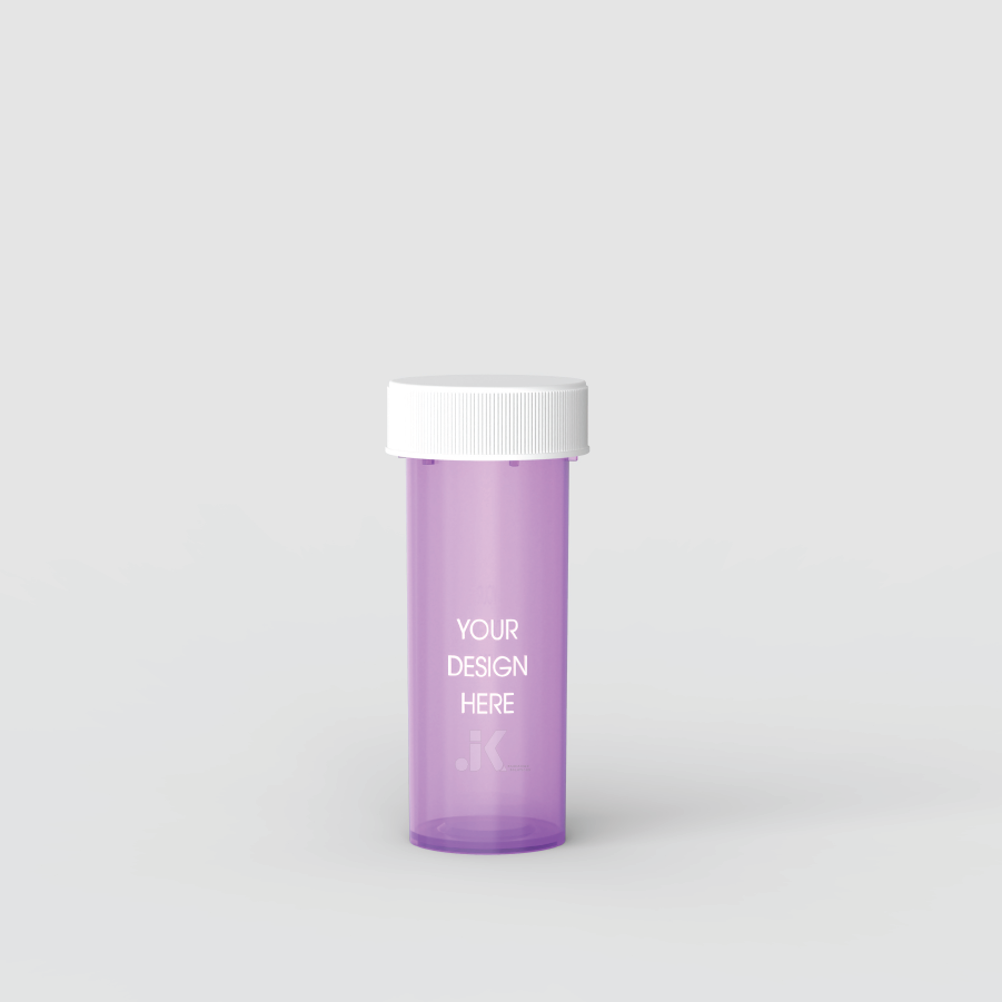 lọ nhựa PP 20ml tím