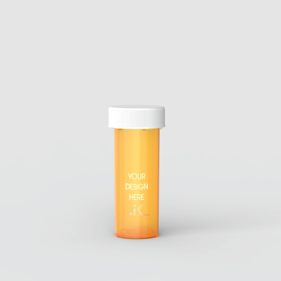 lọ nhựa PP 20ml vàng