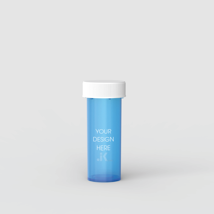 lọ nhựa PP 20ml xanh