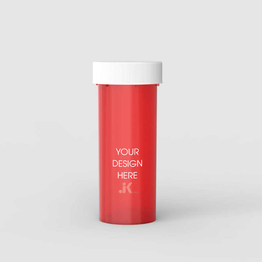 lọ nhựa PP 60ml đỏ